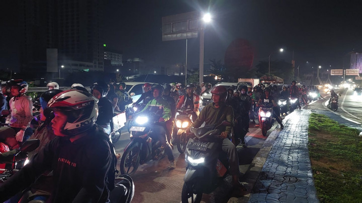 28 Ribu Pemudik Sepeda Motor Melintasi Wilayah Kota Bekasi