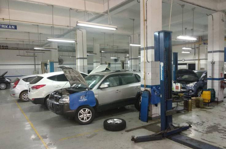 Bengkel Resmi Hyundai. Dok. Ist