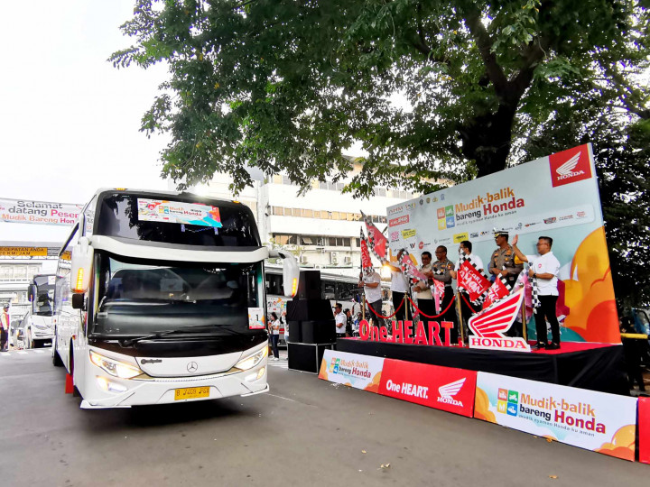 Ribuan Bikers Honda Mudik Bareng ke Semarang & Yogyakarta