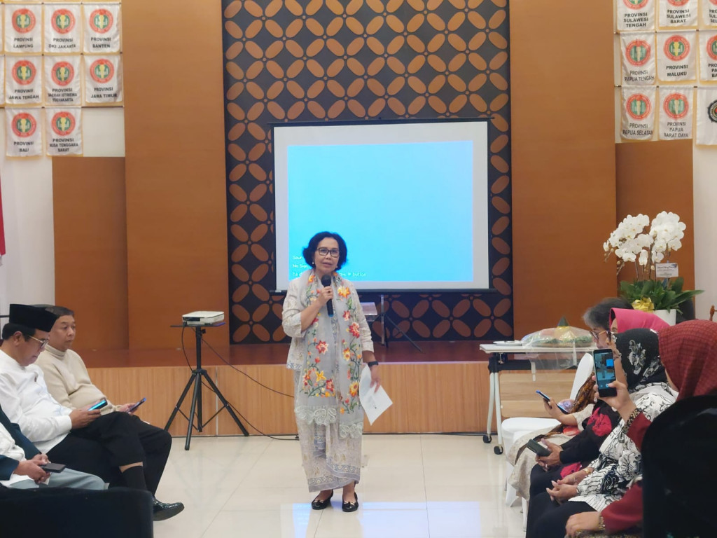 Ketua Umum PB PGRI, Unifah Rosyidi. Foto: Medcom.id/Citra Larasati