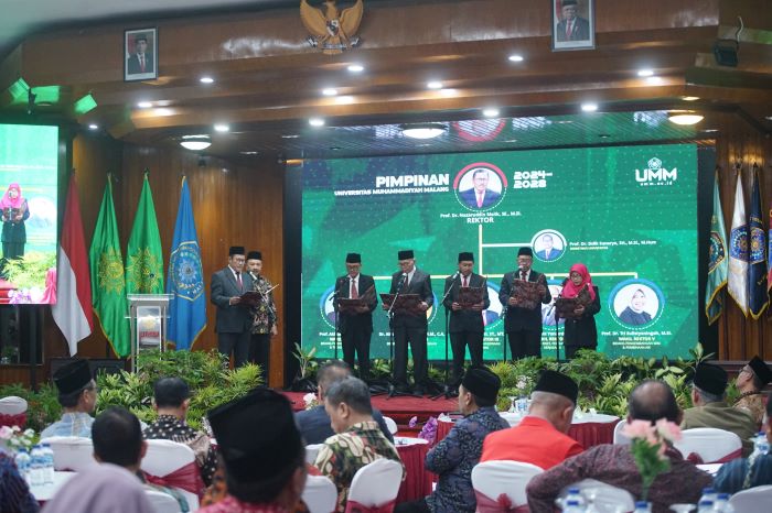 Selamat! UMM Lantik 5 Wakil Rektor Baru