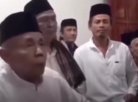 Kakek Imam Masjid di Gunungkidul. Foto tangkapan layar X