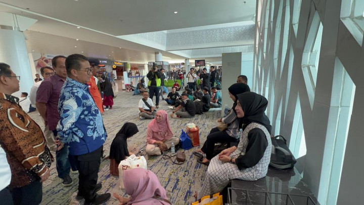 Pergerakan Pemudik dari Bandara SAMS Kaltim Capai 14 Ribu Orang per Hari