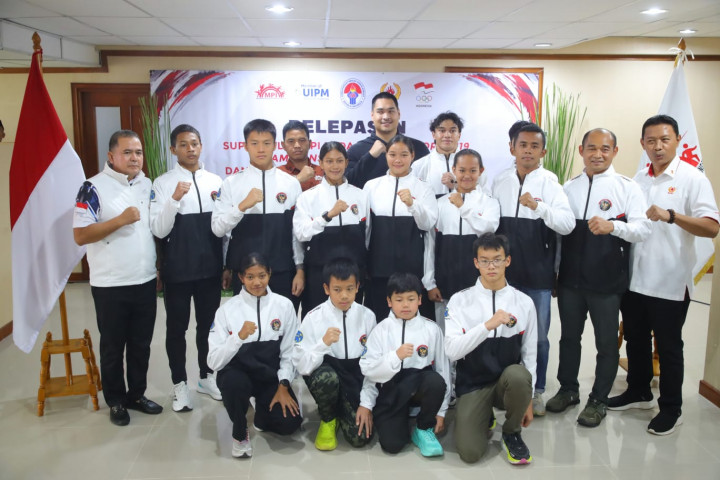 Menpora Lepas Kontingen Modern Pentathlon Indonesia