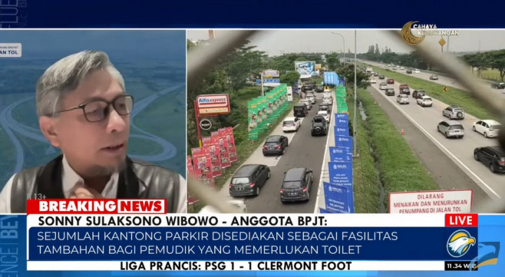 Pemudik Melonjak Tajam, Warga Diimbau Atur Waktu di Rest Area