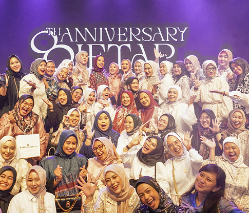 8th Anniversary Iftar Buttonscarves. (Foto: Dok. Istimewa)
