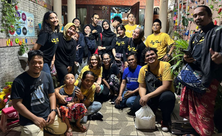 TBM Bukit Duri Bercerita Kolaborasikan Kegiatan Membaca dan Seni