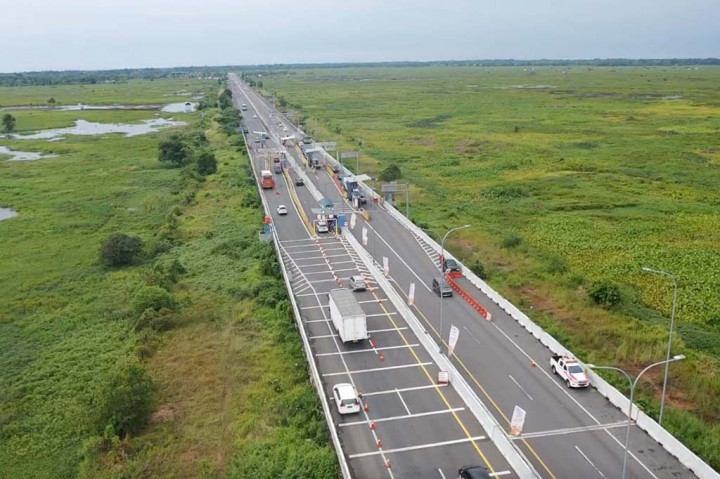 Arus Mudik, 313 Ribu Kendaraan Lintasi Tol Trans Sumatra