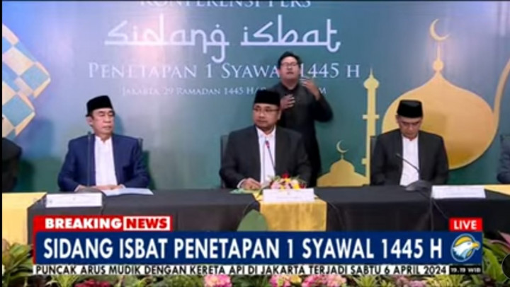 Pemerintah Tetapkan Lebaran 2024 Jatuh pada 10 April