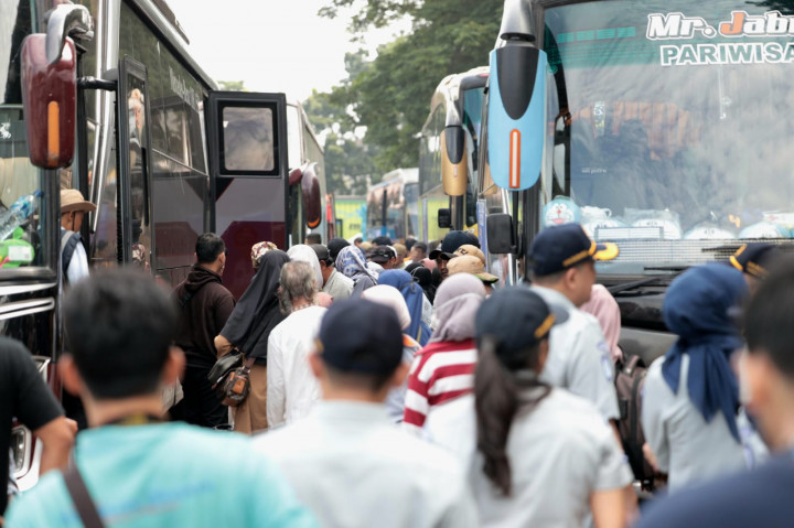 620 Warga Sumsel Dapat Mudik Gratis Naik Bus