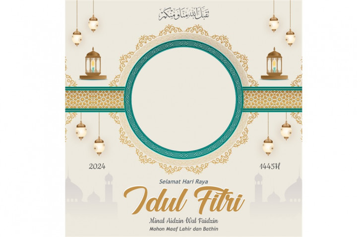Ini Cara Membuat Twibbon Idul Fitri 2024 di HP dengan Mudah