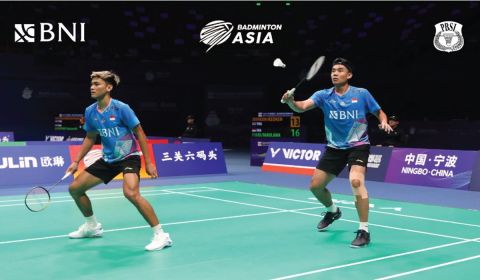 Bagas/Fikri Tersingkir di Ajang Bulu Tangkis Asia 2024