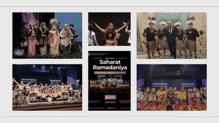 Mahasiswa Indonesia Pukau Masyarakat Mesir Lewat Rapai Geleng Aceh hingga Gajag Gijig Betawi