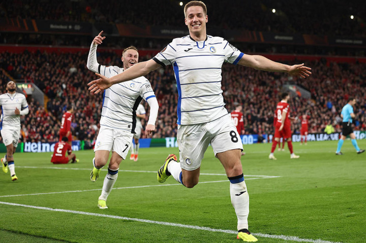 Atalanta Libas Liverpool Tiga Gol Tanpa Balas