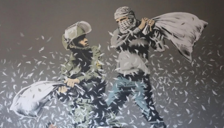 Donasi untuk Gaza, Lukisan Banksy Dijual di Belgia