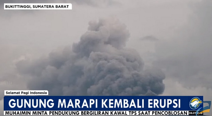 3.144 Hektare Lahan Pertanian Terdampak Erupsi Marapi