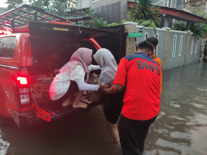 8 Wilayah di Kota Bekasi Kebanjiran, Paling Tinggi 1,2 Meter