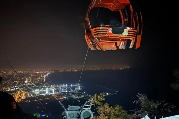 Tiang Penyangga Kereta Gantung Turki Runtuh, 1 Tewas dan 184 Lainnya Terjebak