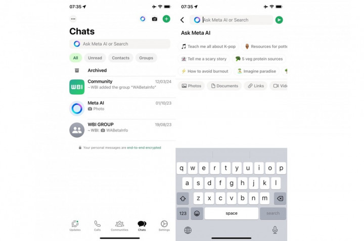 WhatsApp akan Didukung Chatbot AI