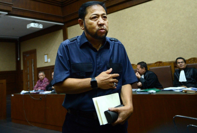 Narapidana korupsi KTP-el Seya Novanto. Foto: MI/Susanto.