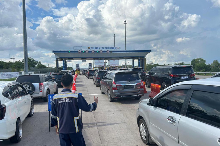 Arus Balik, 140 Ribu Kendaraan Lintasi Tol Trans Sumatra