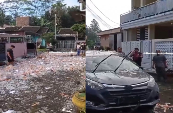 Balon Udara Angkut Petasan Jatuh dan Meledak di Mungkid, Begini Penjelasan Polisi