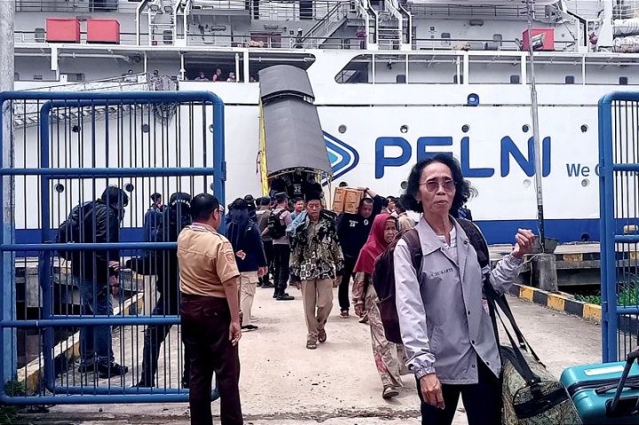 Arus Balik Lebaran Mulai Terjadi di Pelabuhan Sampit Kalteng