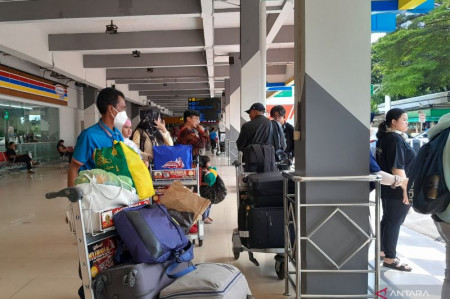 Puncak Arus Balik, Penumpang di Bandara Halim Perdanakusuma Melonjak 40%