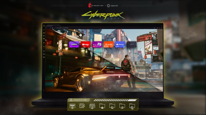 Cyberpunk 2077 Hadir di Browser Opera GX dengan Fitur Tambahan