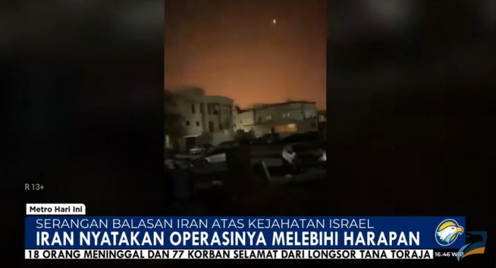 Iran Puas dengan Hasil Serangan Operasi 'Janji Sejati' ke Israel
