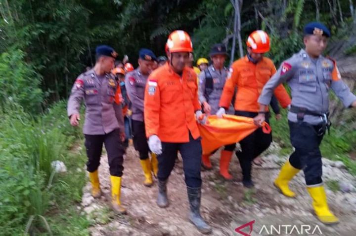 2 Korban Terakhir Tertimbun Longsor di Tana Toraja Ditemukan