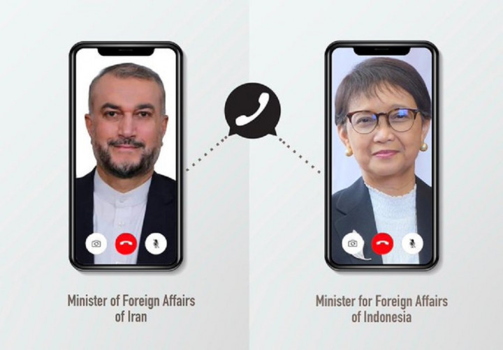 Telepon Menlu Iran, Menteri Retno Sampaikan Kekhawatiran RI Terkait Timteng