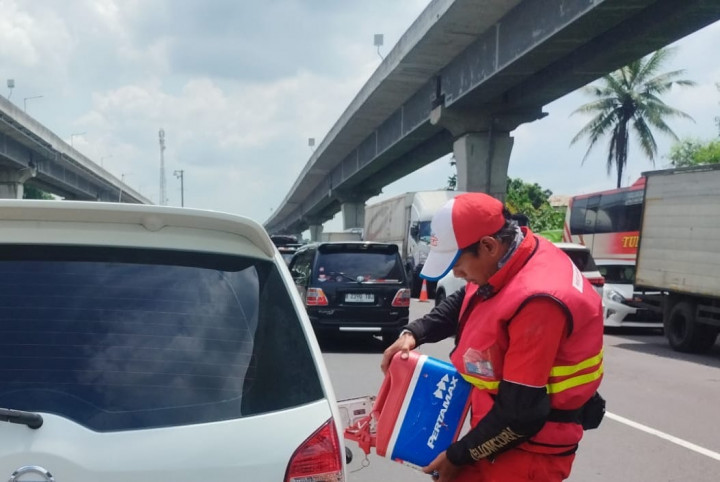 Pemudik Kehabisan BBM Diminta Tak Khawatir