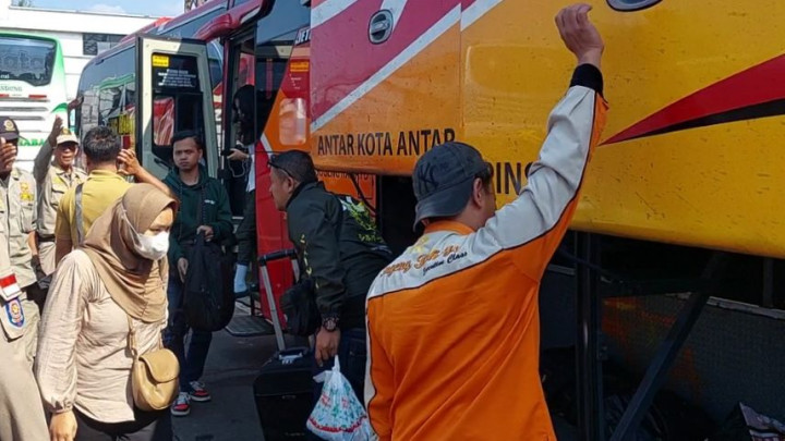 Arus Balik Lebaran, 3.770 Pemudik Kembali ke Bandung Via Terminal Cicaheum