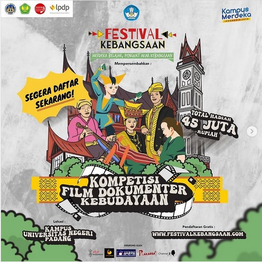 Ikutan Kompetisi Film Dokumenter Kebudayaan Yuk! Total Hadiah Rp45 Juta