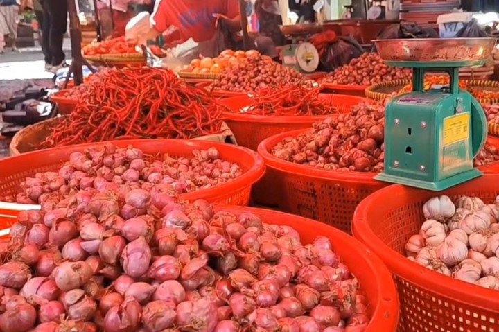 Pasca Lebaran, Harga Bawang Merah di Pangkalpinang Tinggi
