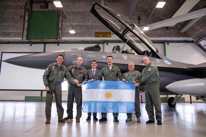Denmark Jual 24 Jet Tempur F-16 Bekas ke Argentina