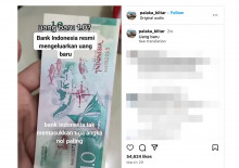 [Cek Fakta] Viral Uang Baru Pecahan 1.0 dan Resmi Dikeluarkan BI? Ini Faktanya