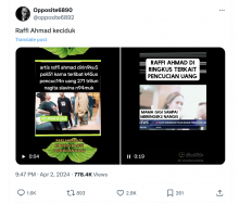 [Cek Fakta] Video Raffi Ahmad Diringkus Polisi Terlibat Kasus TPPU Rp271 Triliun? Ini Faktanya