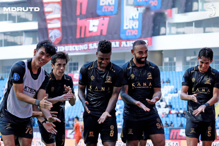 Lumat Borneo FC, Madura United Kembali ke Posisi Empat Besar