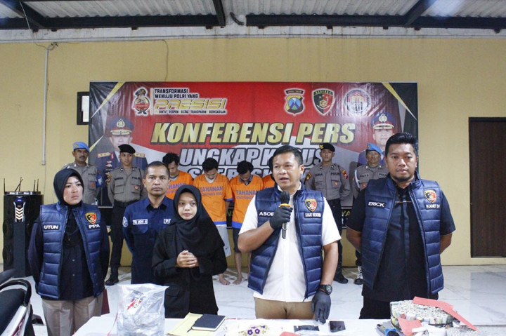 Polisi Ringkus Pria Pelaku Begal Payudara di Sidoarjo