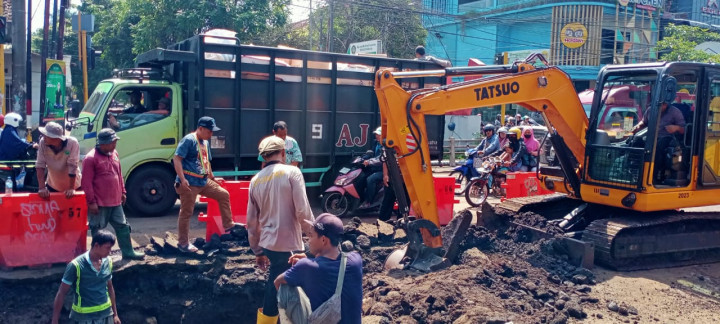 Pipa PDAM Kota Malang Jebol, Ribuan Pelanggan Terdampak Mati Air