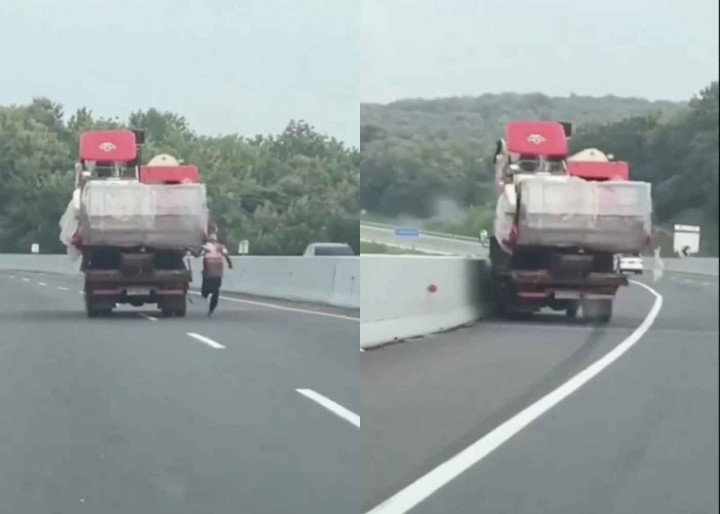 Viral Truk Melaju Tanpa Pengemudi di Tol Kalikangkung, Ternyata Ini Penyebabnya