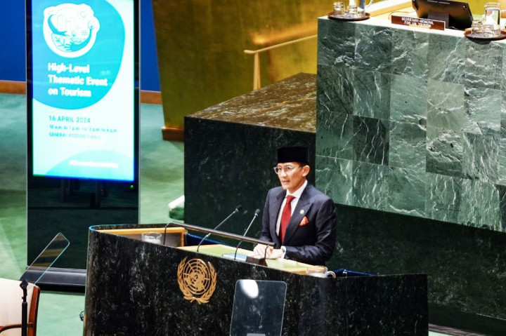 Menparekraf Beberkan Upaya Indonesia Menuju Pariwisata Berkualitas dan Berkelanjutan di Forum PBB