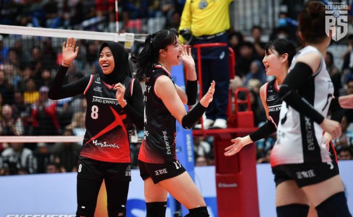 Red Sparks Taklukkan Indonesia All Star, Megatron Sabet MVP