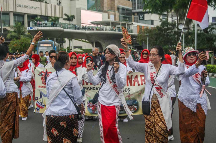 Momen Perayaan Kartinian di CFD Jakarta