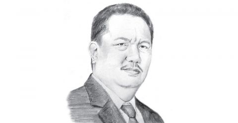 Gaudensius Suhardi Dewan Redaksi Media Group (Ebet)