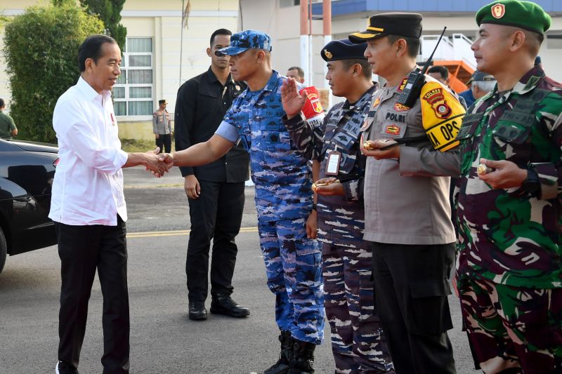 Presiden Jokowi di Gorontalo, Meresmikan Bandara hingga Jalan Daerah