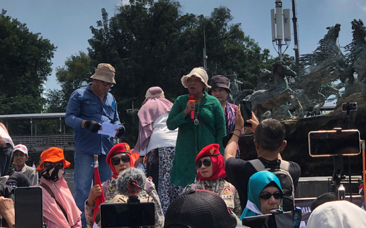 Massa Desak MK Buat Putusan Sengketa Pilpres Terbaik bagi Rakyat