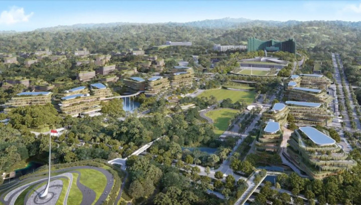 Pakai <i>Green Material</i>, Proyek Pembangunan IKN Bantu Pangkas Emisi Karbon